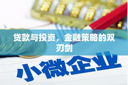 夏邑贷款与投资，金融策略的双刃剑