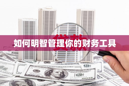 夏邑如何明智管理你的财务工具