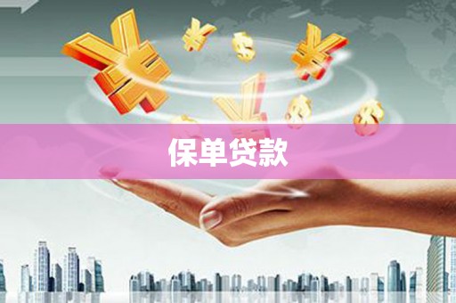 夏邑保单贷款