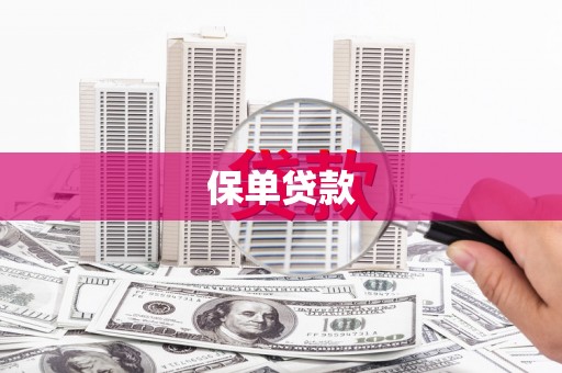 夏邑保单贷款