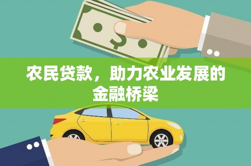 夏邑农民贷款，助力农业发展的金融桥梁