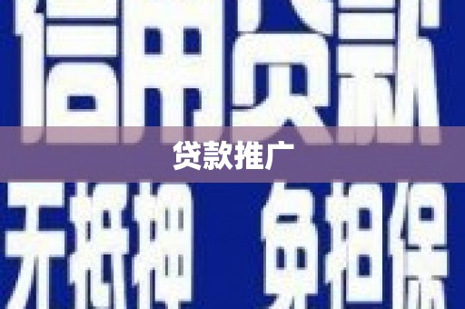 夏邑贷款推广