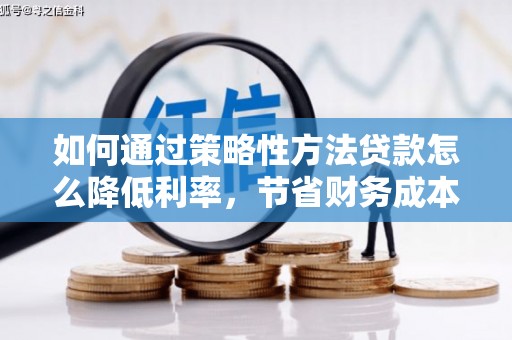 夏邑如何通过策略性方法贷款怎么降低利率，节省财务成本