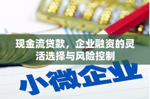 夏邑现金流贷款，企业融资的灵活选择与风险控制
