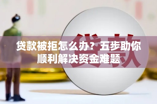 夏邑贷款被拒怎么办？五步助你顺利解决资金难题