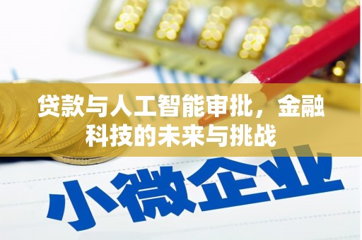 夏邑贷款与人工智能审批，金融科技的未来与挑战