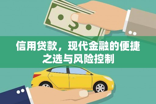 夏邑信用贷款，现代金融的便捷之选与风险控制