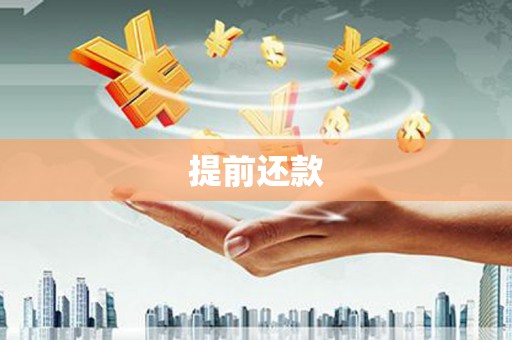 夏邑提前还款