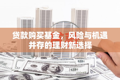 夏邑贷款购买基金，风险与机遇并存的理财新选择