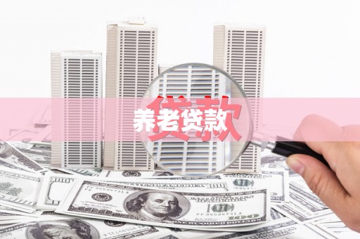 夏邑养老贷款
