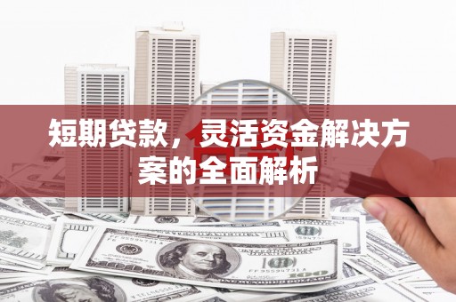 夏邑短期贷款，灵活资金解决方案的全面解析