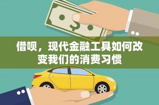 夏邑借呗，现代金融工具如何改变我们的消费习惯
