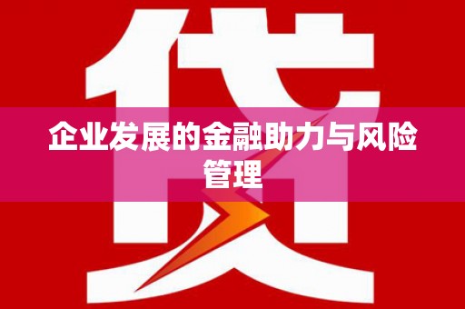 夏邑企业发展的金融助力与风险管理