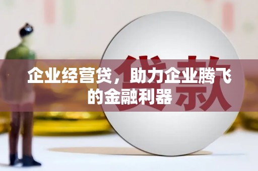 夏邑企业经营贷，助力企业腾飞的金融利器