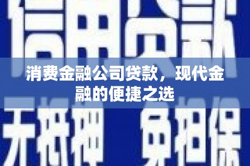 夏邑消费金融公司贷款，现代金融的便捷之选