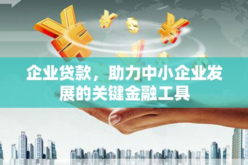 夏邑企业贷款，助力中小企业发展的关键金融工具