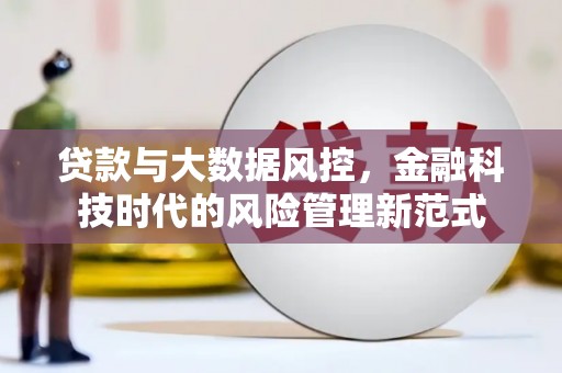 夏邑贷款与大数据风控，金融科技时代的风险管理新范式