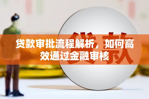 夏邑贷款审批流程解析，如何高效通过金融审核