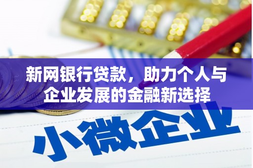 夏邑新网银行贷款，助力个人与企业发展的金融新选择