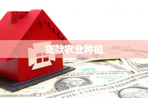夏邑贷款农业种植