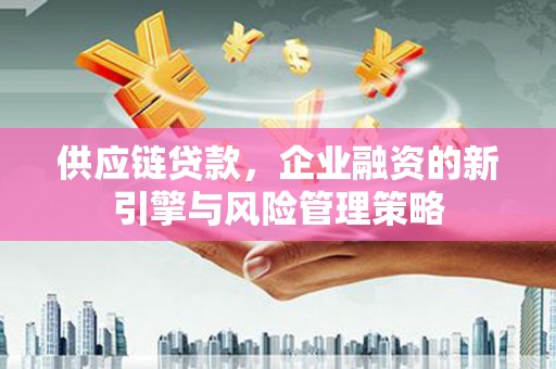 夏邑供应链贷款，企业融资的新引擎与风险管理策略