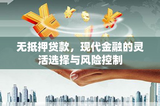 夏邑无抵押贷款，现代金融的灵活选择与风险控制