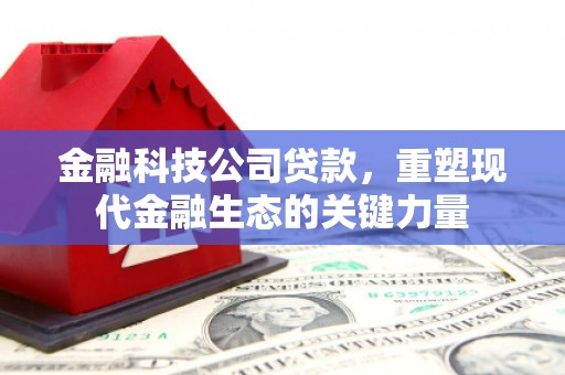 夏邑金融科技公司贷款，重塑现代金融生态的关键力量