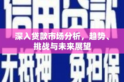 夏邑深入贷款市场分析，趋势、挑战与未来展望