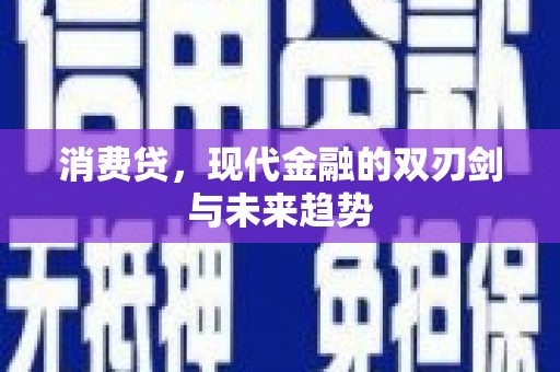 夏邑消费贷，现代金融的双刃剑与未来趋势