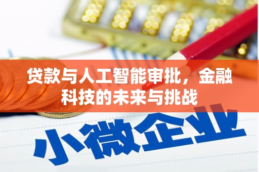 夏邑贷款与人工智能审批，金融科技的未来与挑战