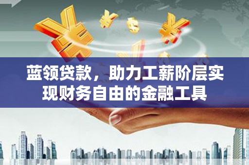 夏邑蓝领贷款，助力工薪阶层实现财务自由的金融工具