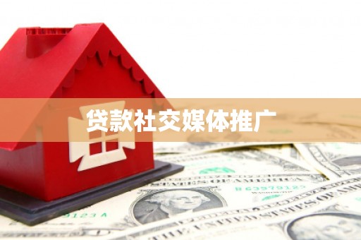 夏邑贷款社交媒体推广