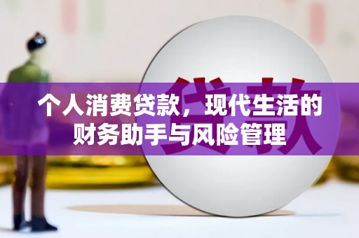 夏邑个人消费贷款，现代生活的财务助手与风险管理