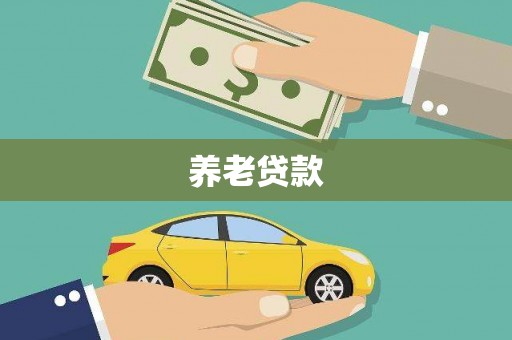 夏邑养老贷款