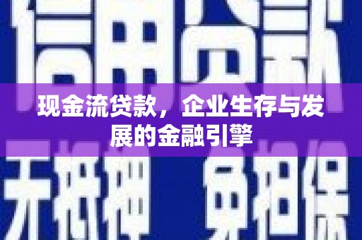 夏邑现金流贷款，企业生存与发展的金融引擎
