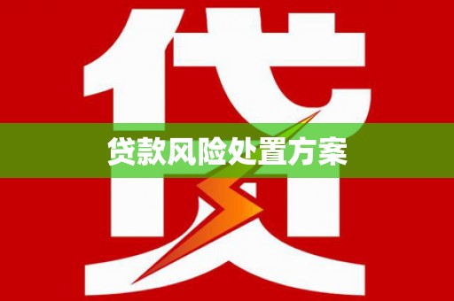 夏邑贷款风险处置方案
