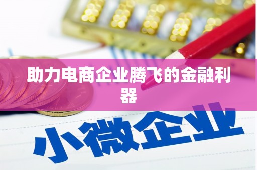 夏邑助力电商企业腾飞的金融利器