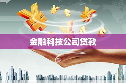 夏邑金融科技公司贷款