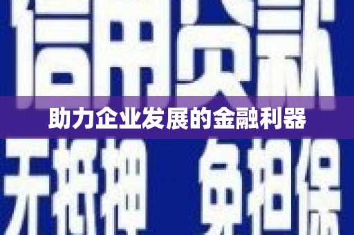 夏邑助力企业发展的金融利器