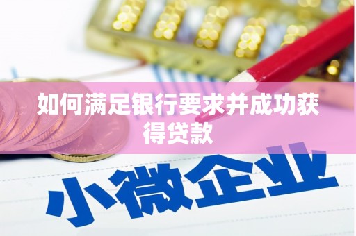 夏邑如何满足银行要求并成功获得贷款