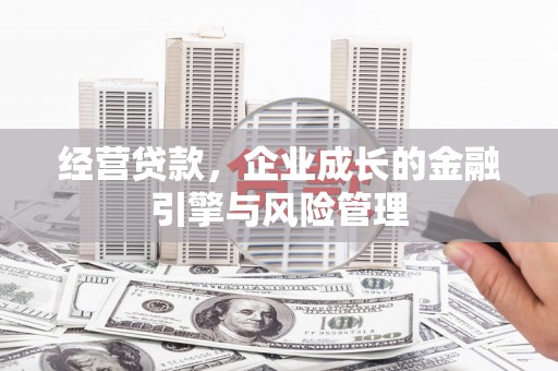 夏邑经营贷款，企业成长的金融引擎与风险管理